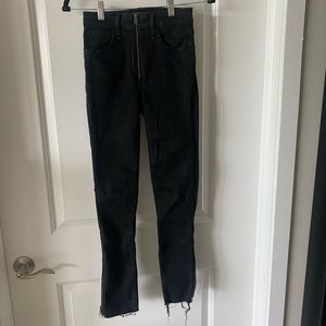 Abercrombie & Fitch high rise black skinny jeans